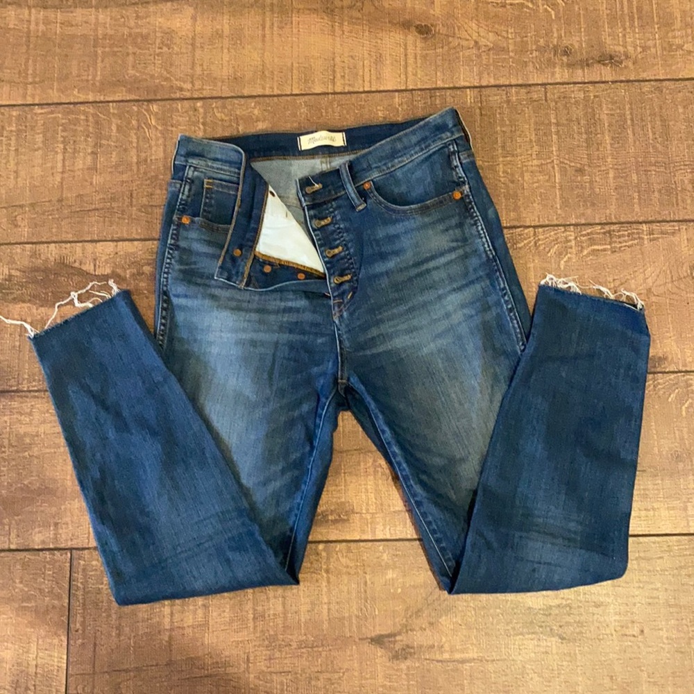 Madewell 10” High-Rise Skinny Crop